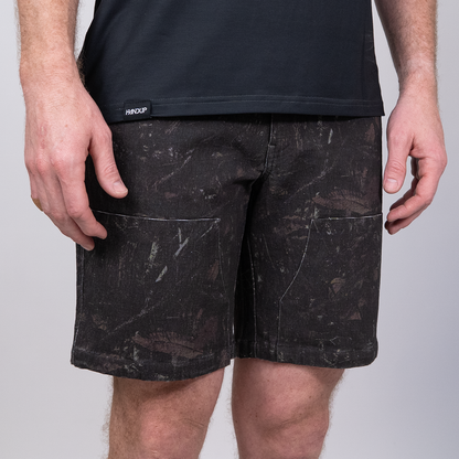 WorkHorse Stretch Canvas Short - Dark Camo
