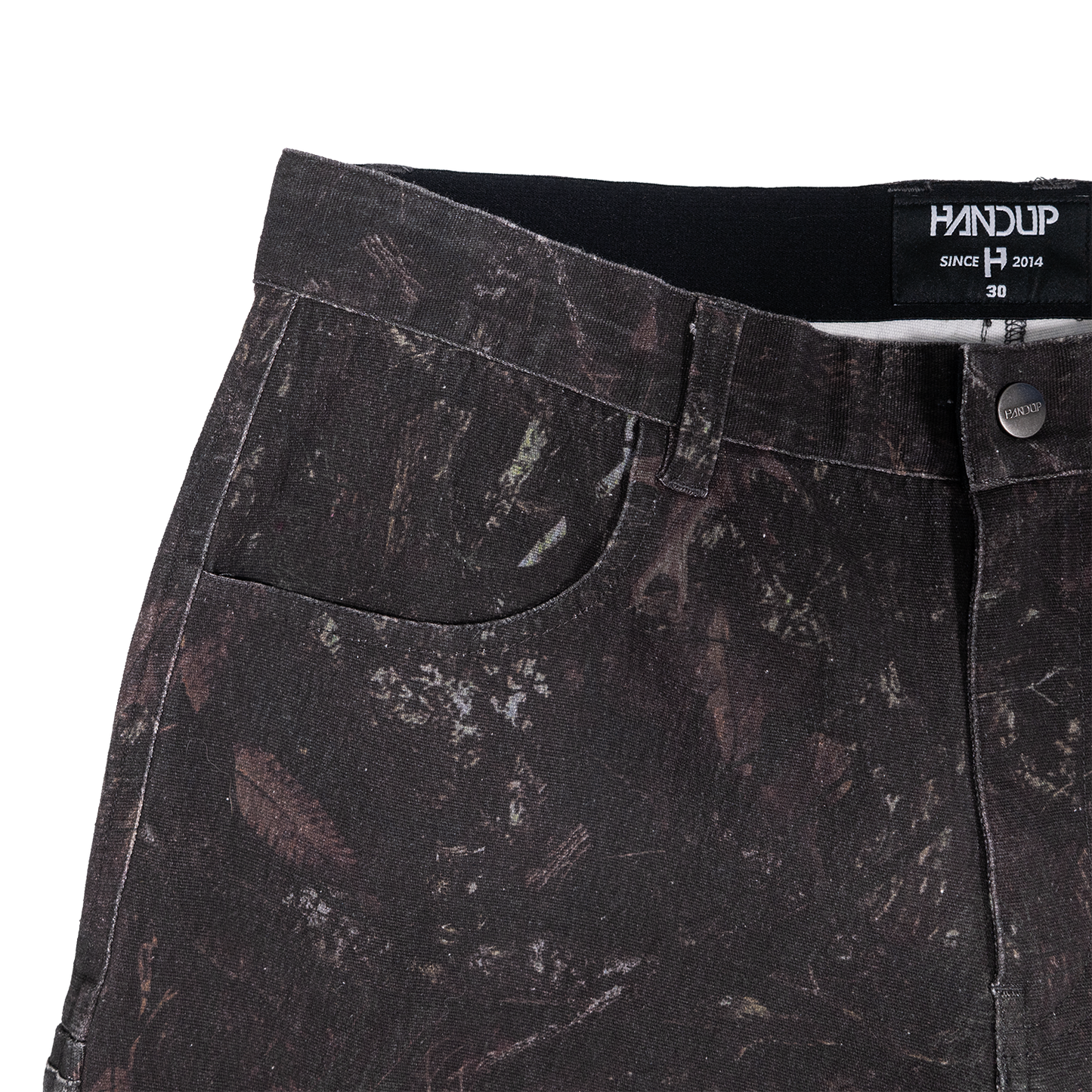 WorkHorse Stretch Canvas Short - Dark Camo