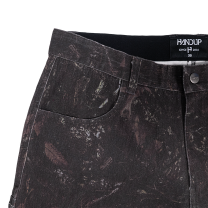 WorkHorse Stretch Canvas Short - Dark Camo
