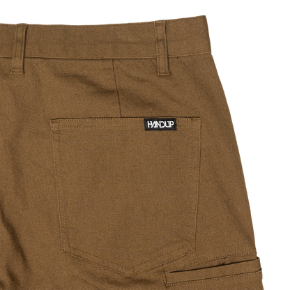 WorkHorse Stretch Canvas Short - Coffee Brown