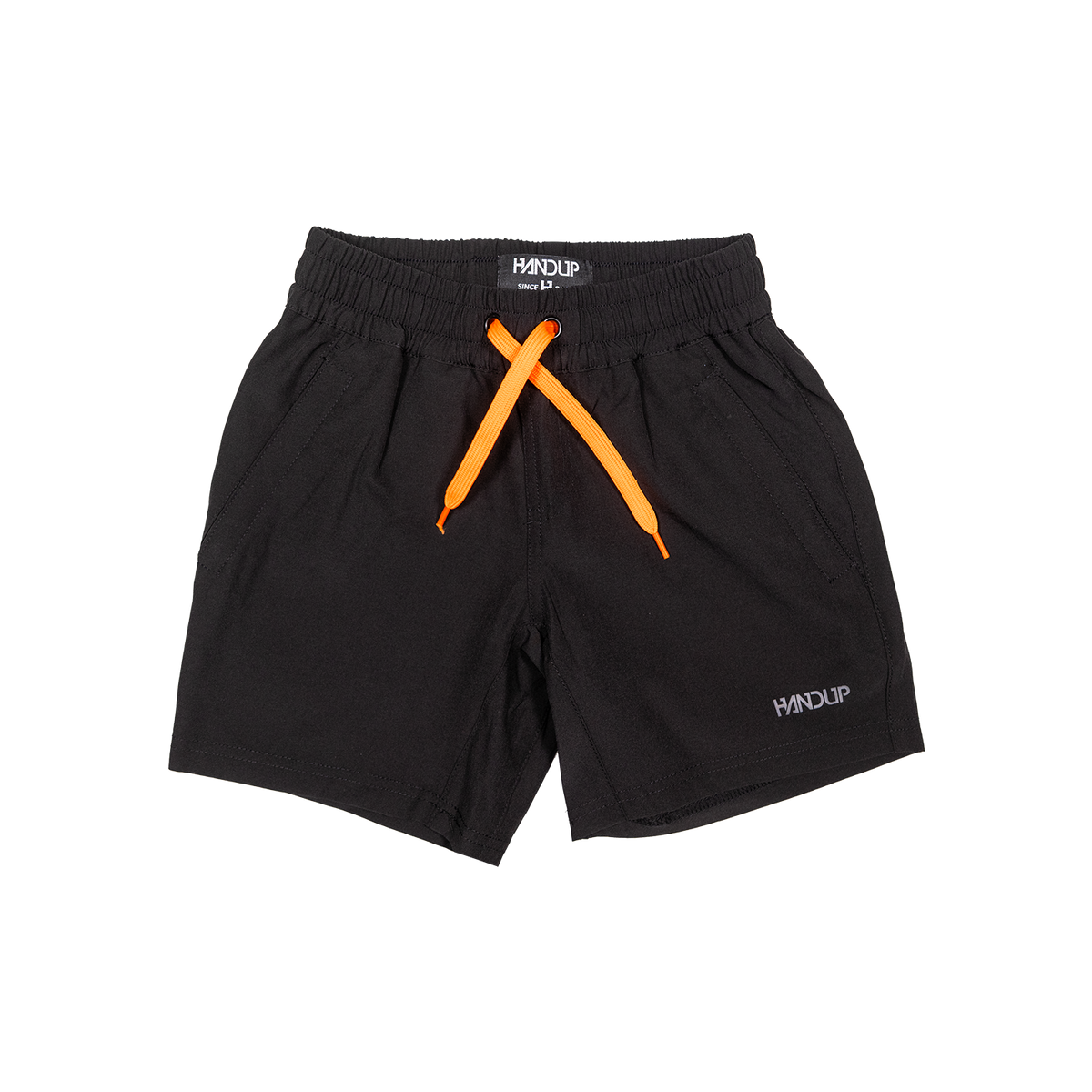 Youth Coastin' Short - Black with Orange