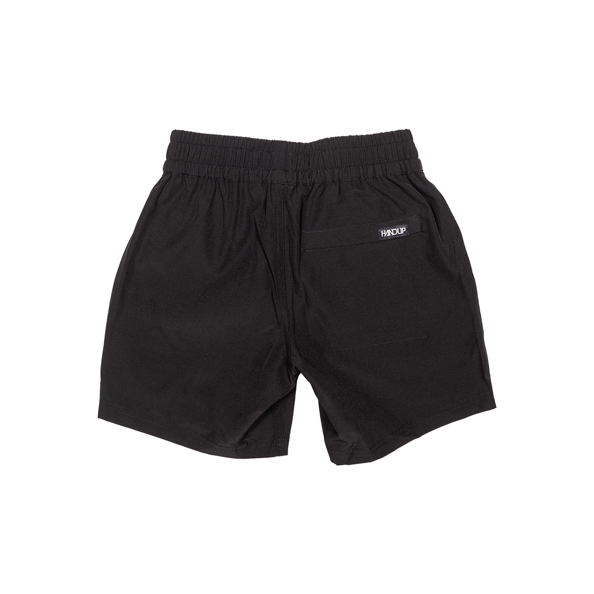 Youth Coastin' Short - Black with Orange