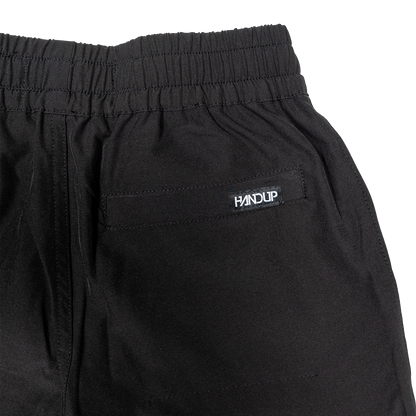 Youth Coastin' Short - Black with Orange
