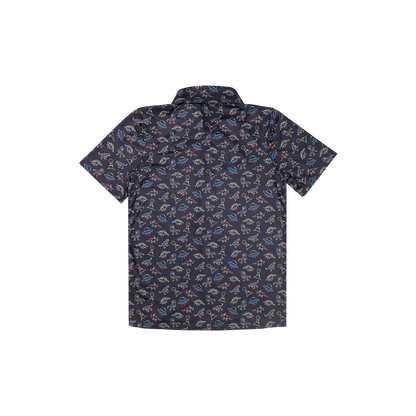 Youth FlexGRID Button Up - UFO Dinos