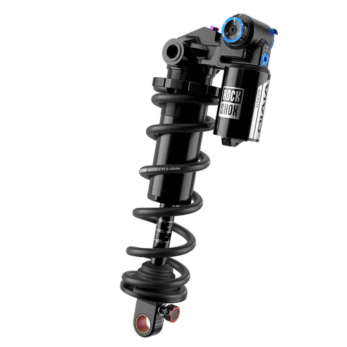 RockShox Vivid Ulti Coil RC2T Shock 230x65mm Std Mount D1