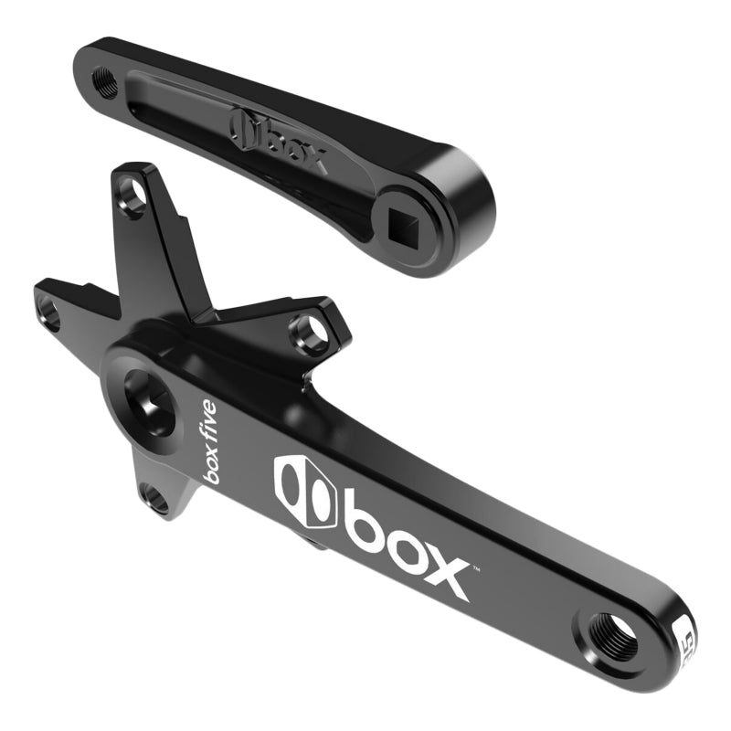 Box components .five. Square Tapered Forged 145mm SQR JIS crankset black