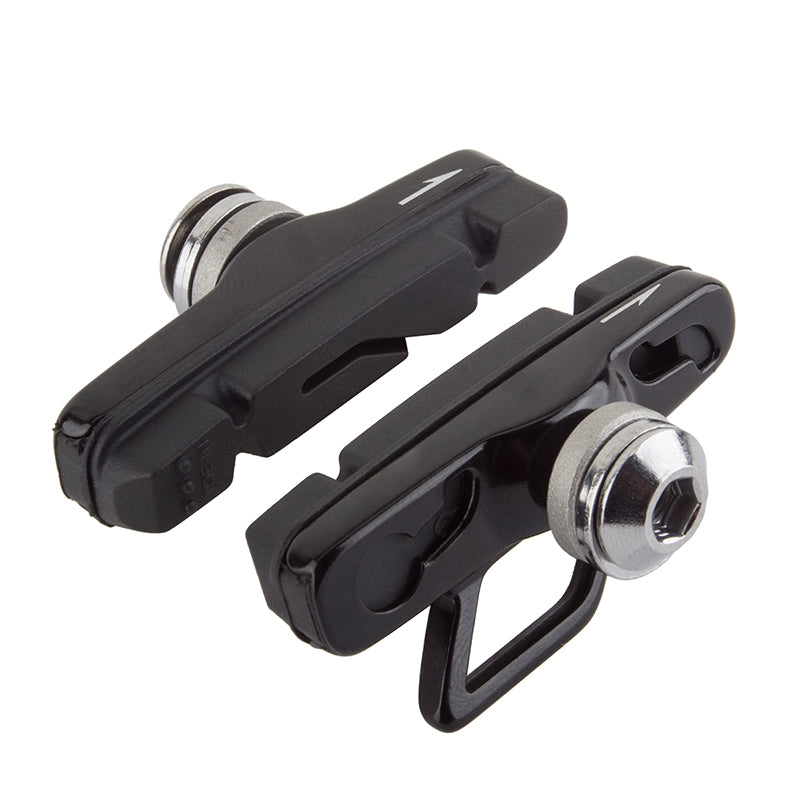 Origin8 Vise Road Cartridge Pads Campagnolo 55mm All-Weather Alloy+ Black