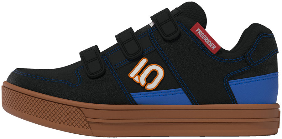 Five Ten Freerider VCS Flat Shoes - Kid's Pure Orange/Pure Orange/Blue 12.5K