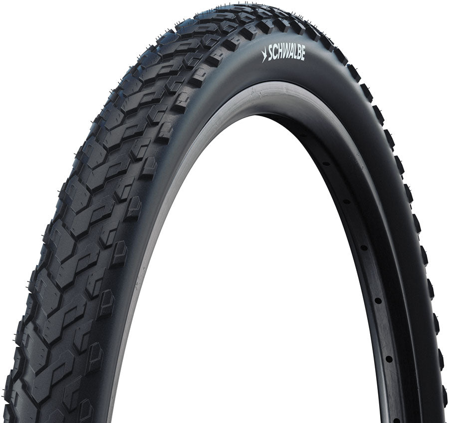 Schwalbe Motion Land Cruiser Tire - 700 x 50 Clincher Wire BLK Standard K-Guard Green E-25