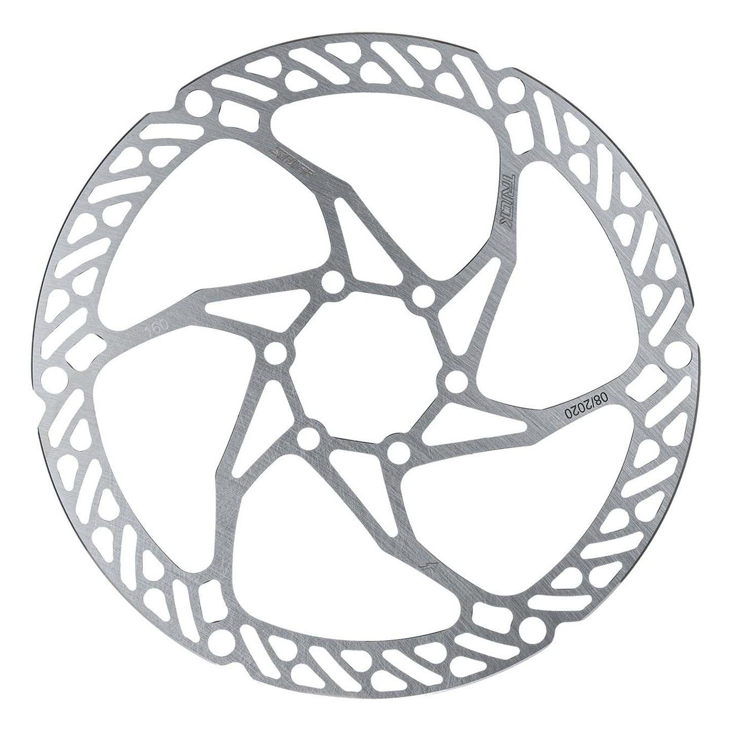 Trickstuff Ultra Light 180mm Rotor 6-Bolt Silver