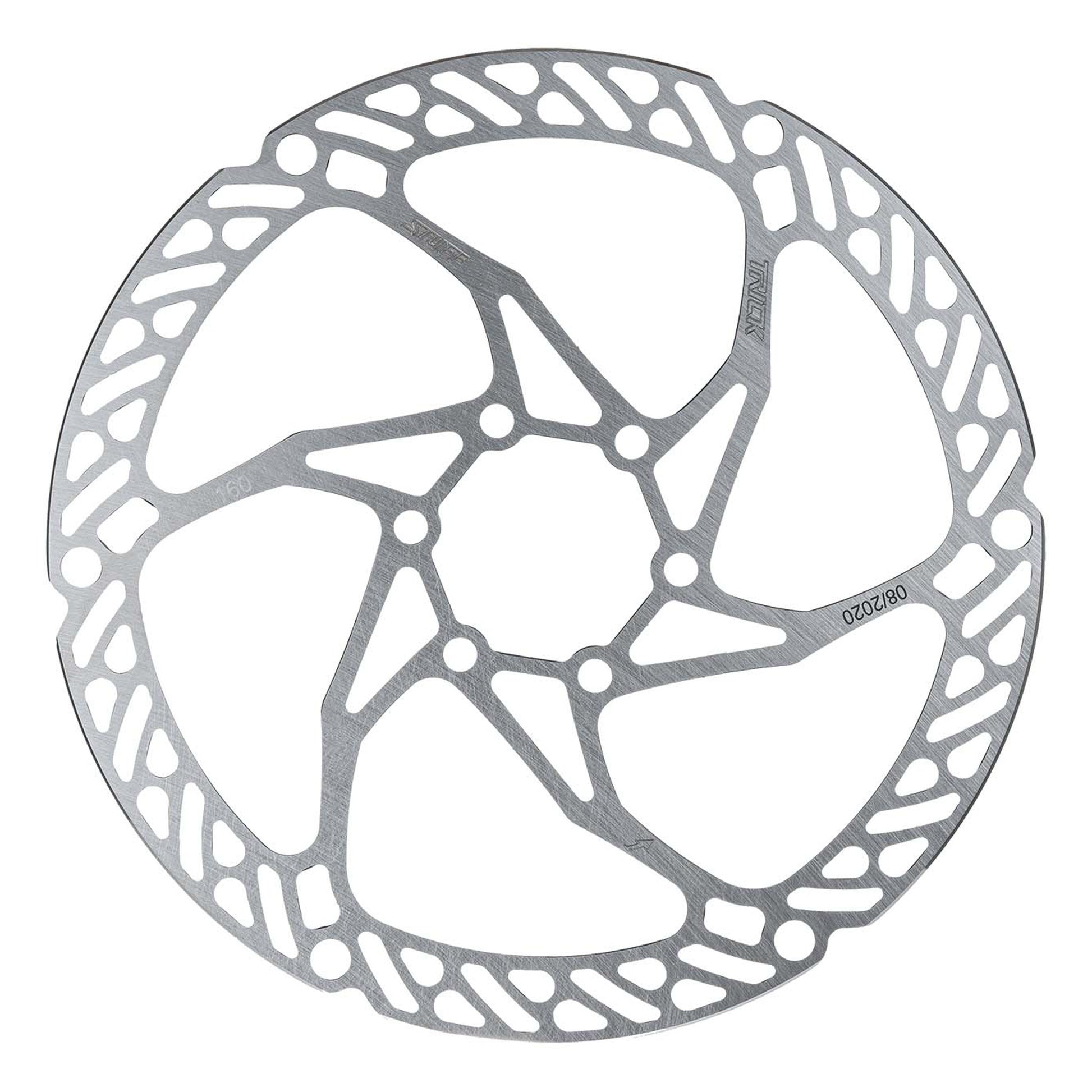 Trickstuff Ultra Light 180mm Rotor 6-Bolt Silver