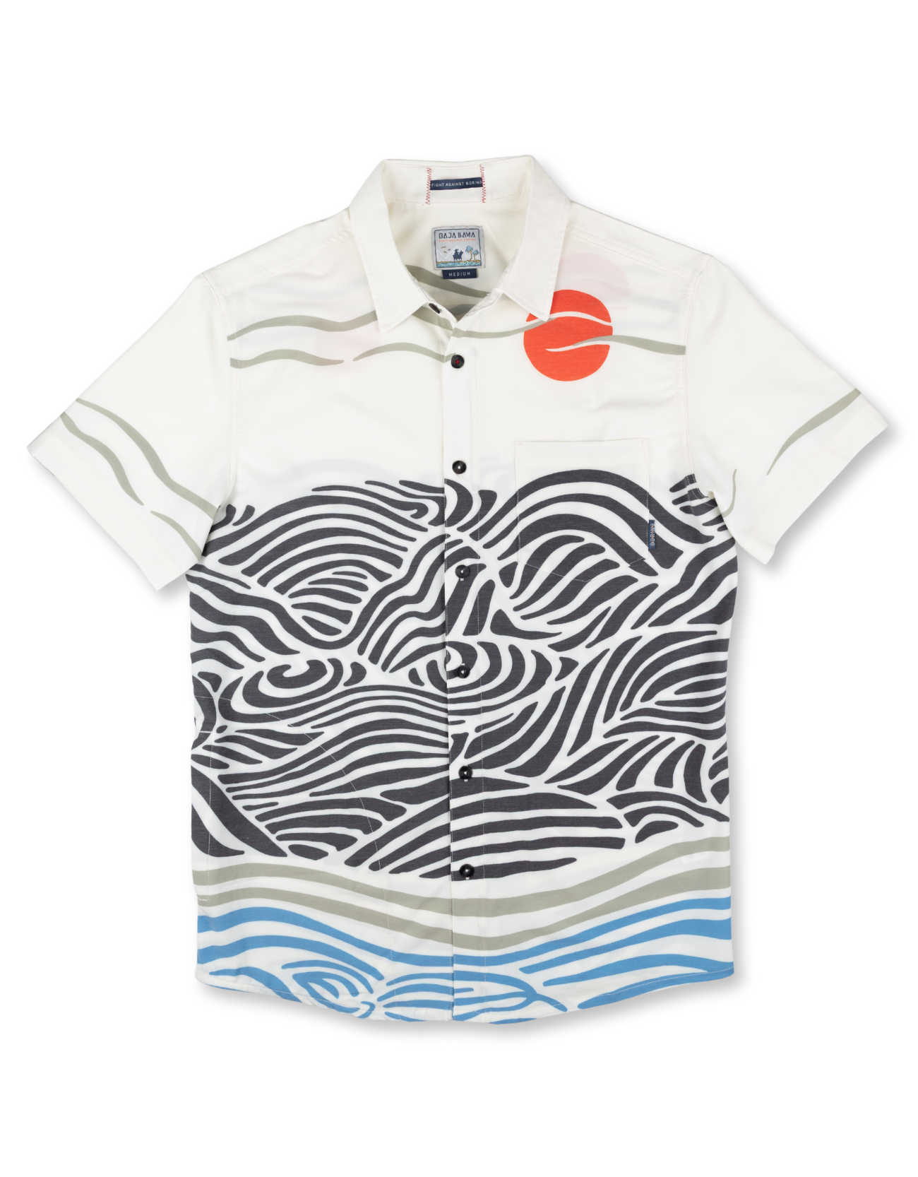 RED SUN OVER BLACK HILLS - VAGABOND™ BUTTON UP
