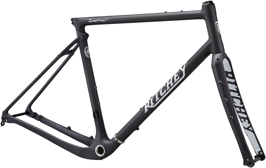 Ritchey Septimer Break-Away Carbon Frameset - 700c Carbon Black Small