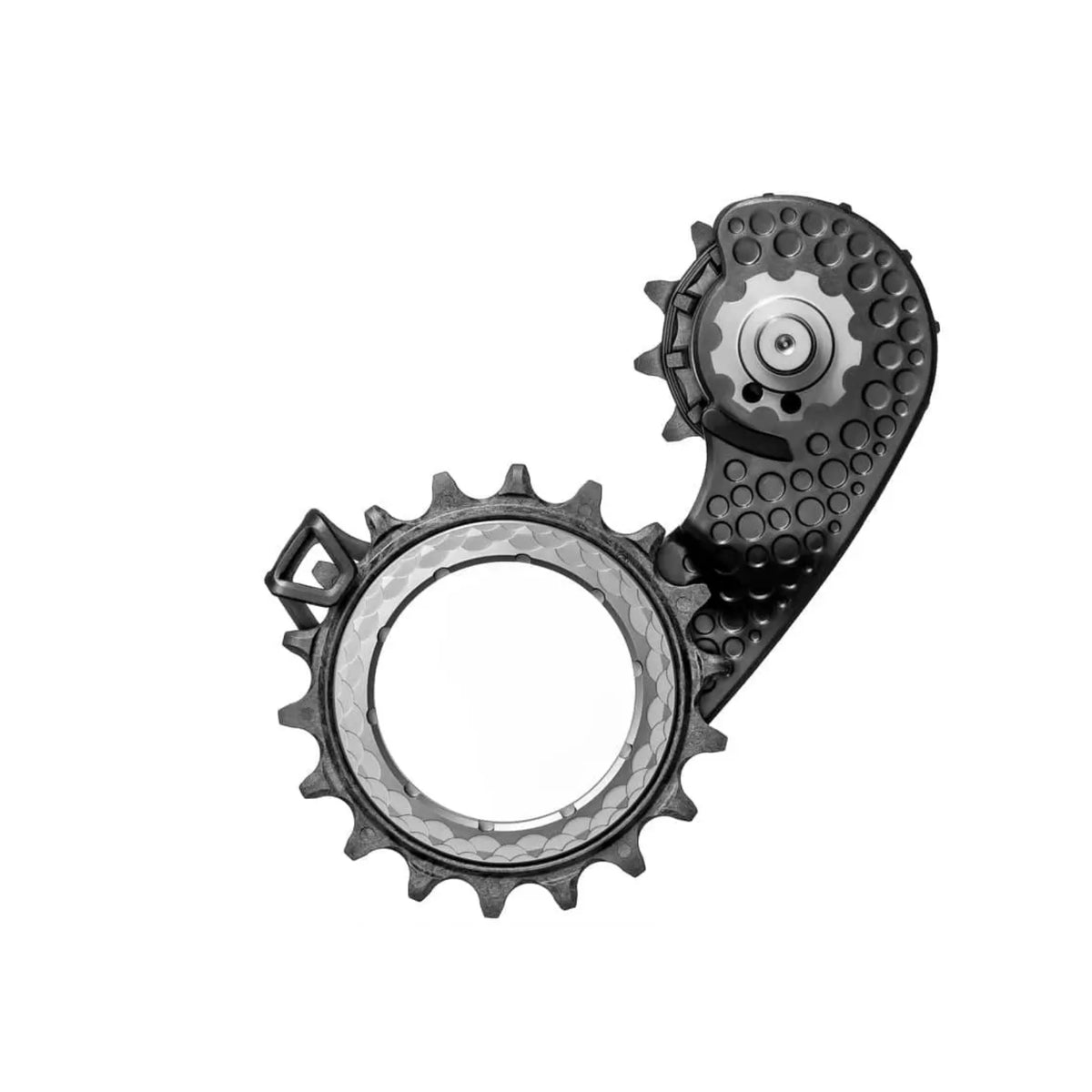 absoluteBLACK HOLLOWcage Oversized Derailleur Pulley Cage - For Shimano Dura-Ace 9250  Full Ceramic Bearings Carbon Cage Titanium