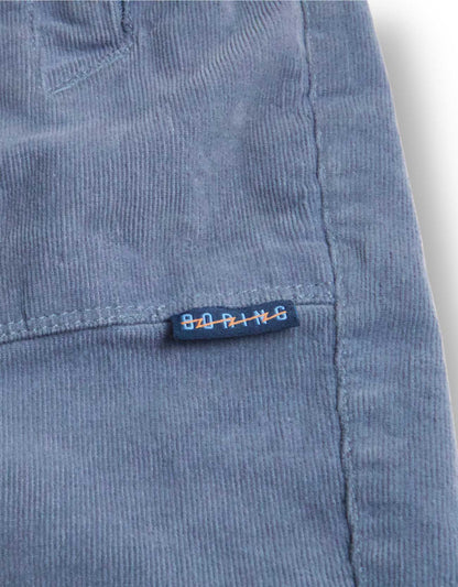 ARROYO 7" INSEAM STRETCH CORDUROY WALKSHORTS - STEEL BLUE