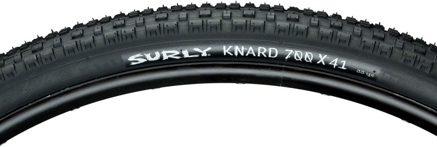 Surly Knard Tire - 700 x 41 Clincher Wire Black 33tpi