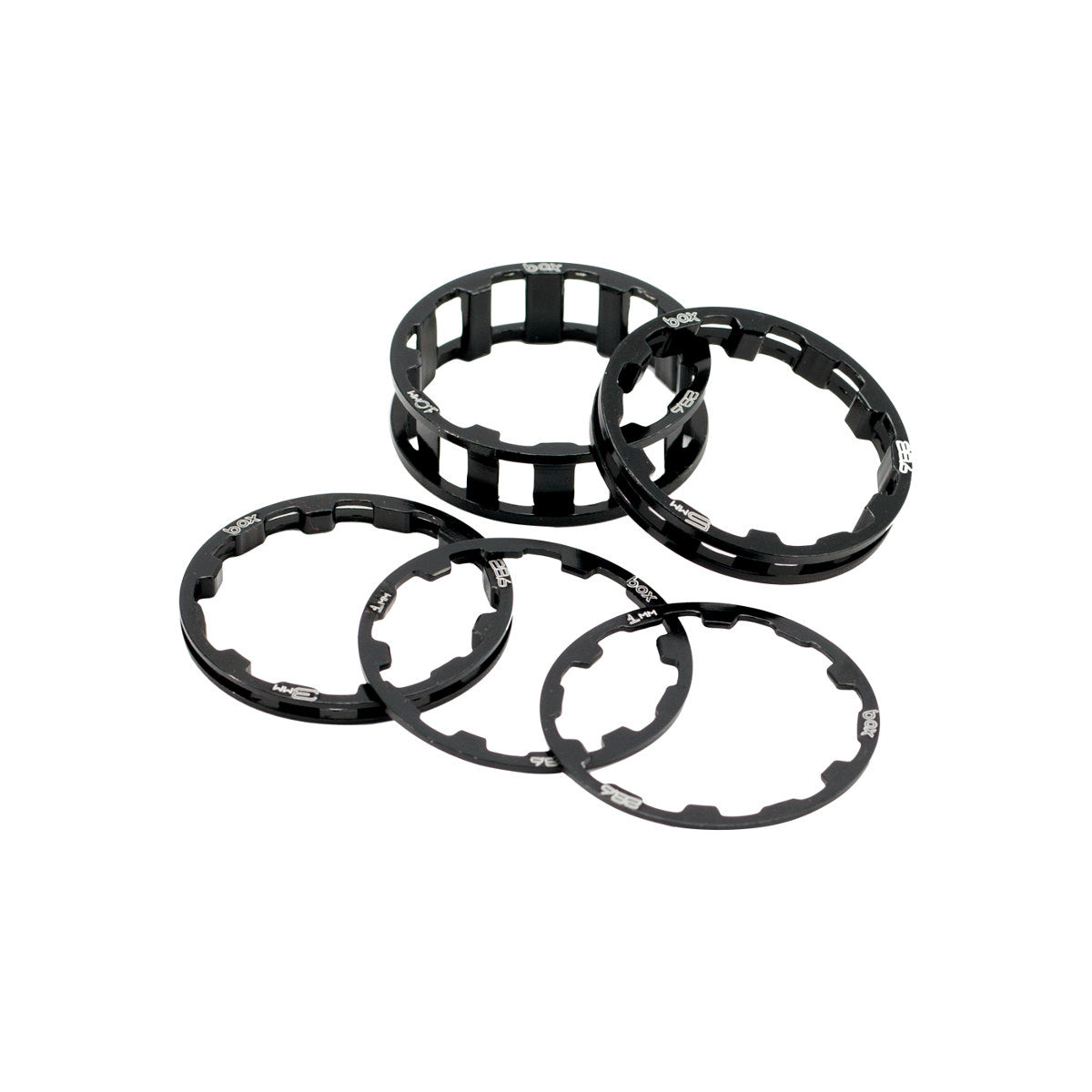 BOX One Headset Spacer Kit 1-1/8" - Black