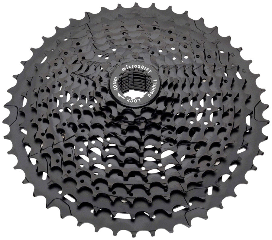 microSHIFT H11 Cassette - 11 Speed 11-46T Black ED Coated
