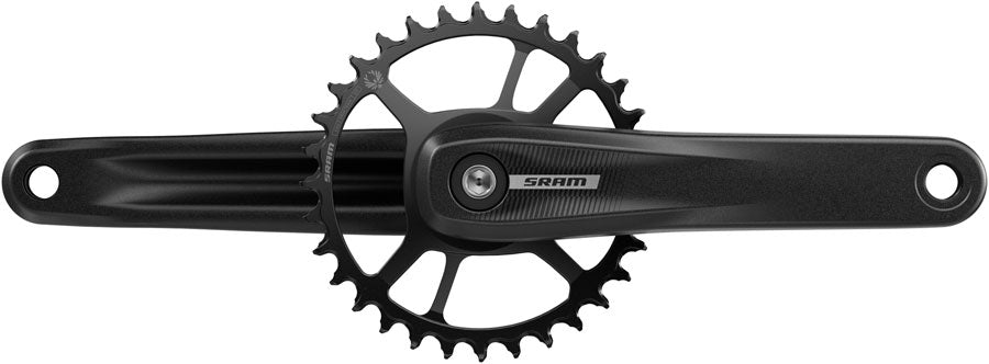SRAM S100 Eagle Crankset - 165mm 32t Steel Chainring Aluminum Crankarms For Powerspine Bottom Bracket BLK 52mm Chainline B1
