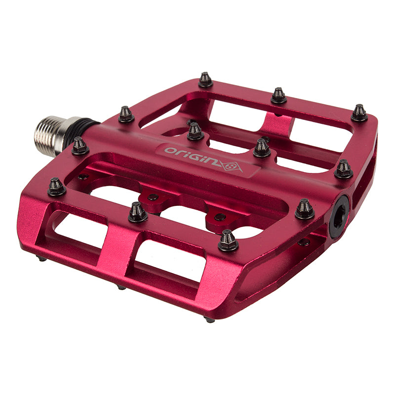 Origin8 Rascal Platform 9/16` 2 Sealed and 1 DU Sleeve Red Alloy 98x92x14mm