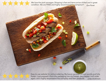 Bacon Sausage 5 Pack - Best Selling Flavors