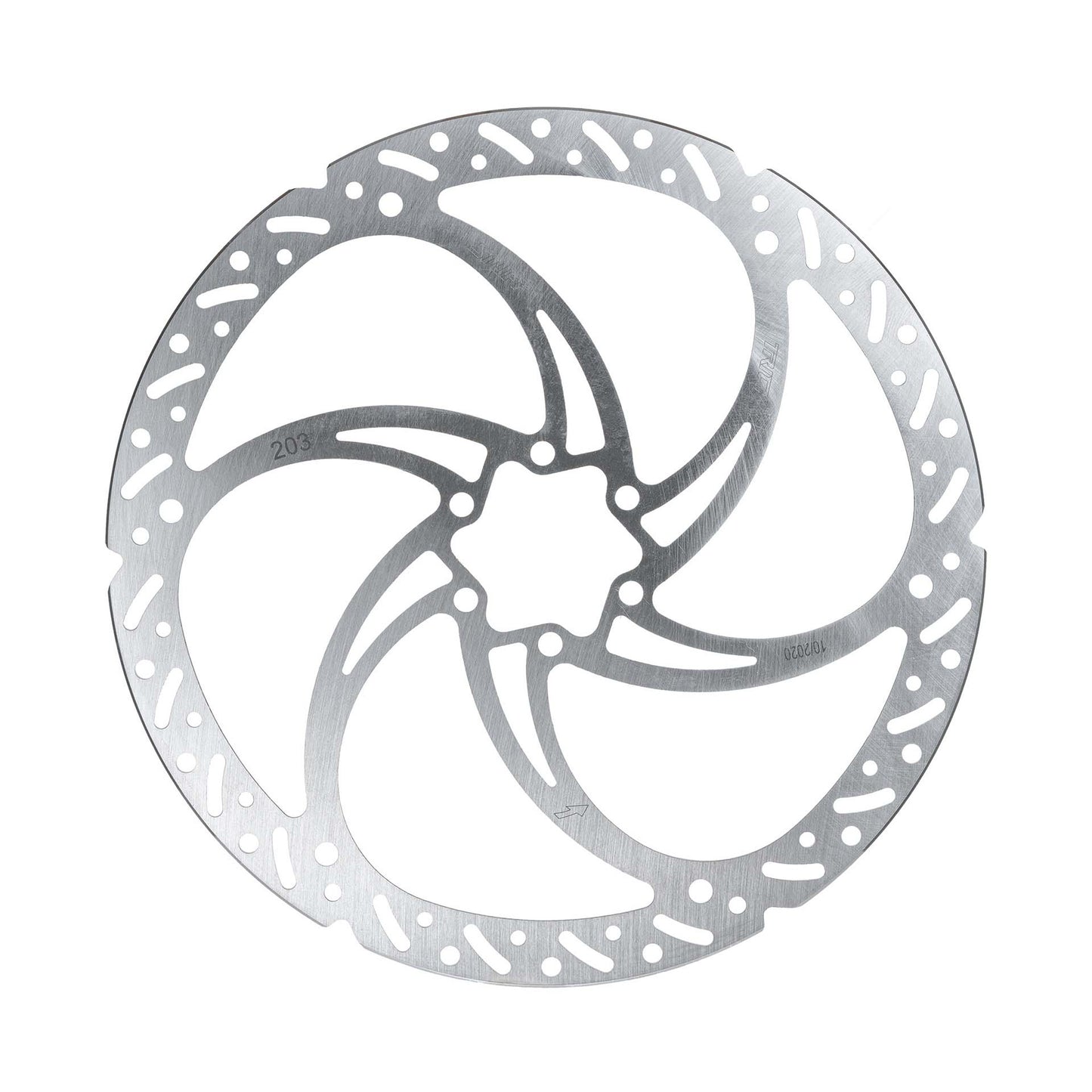 Trickstuff Heavy Duty 203mm Rotor 6-Bolt Silver