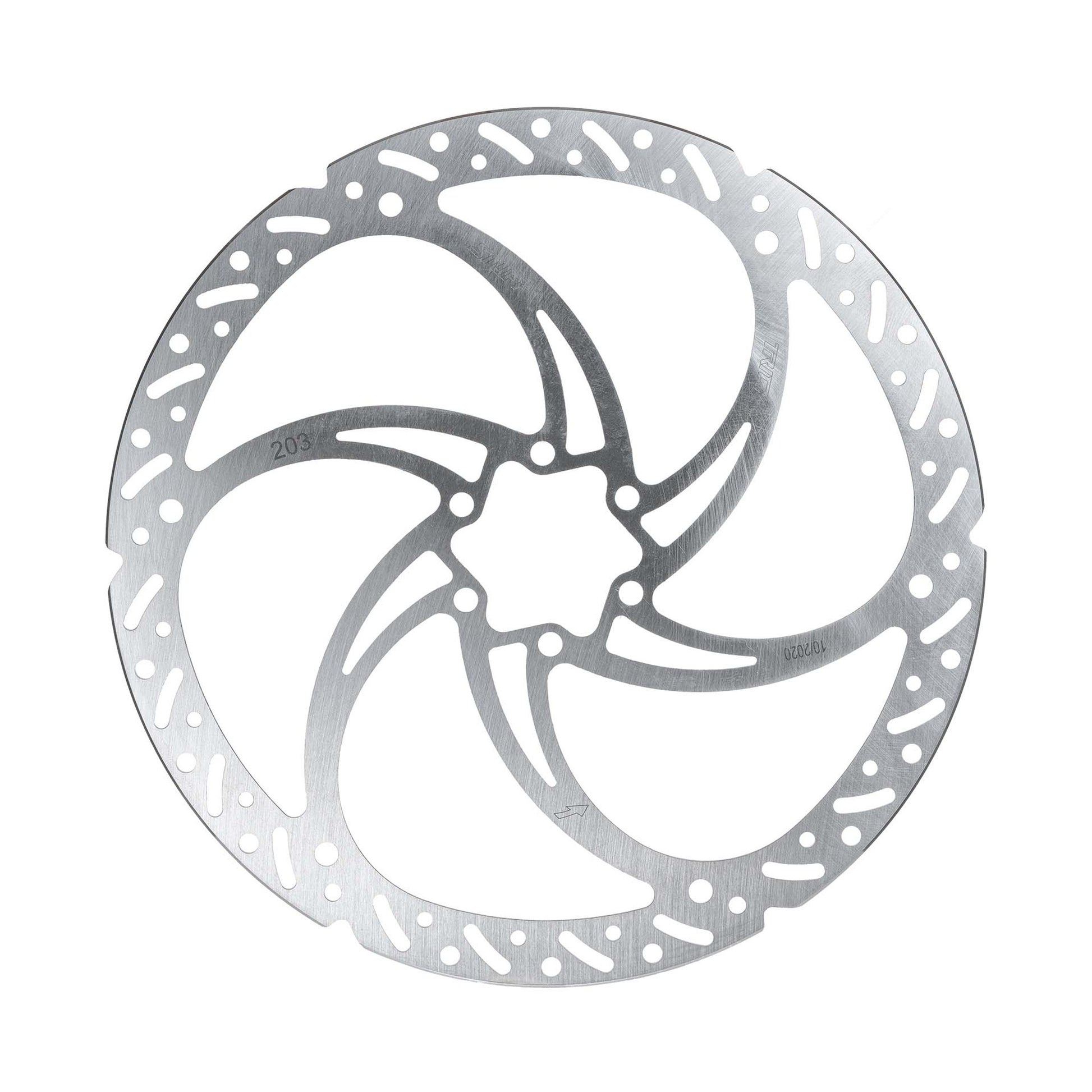 Trickstuff Heavy Duty 203mm Rotor 6-Bolt Silver