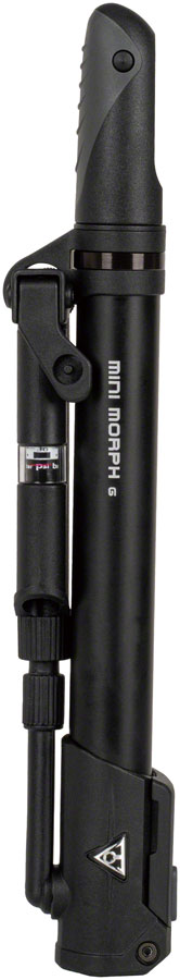 Topeak Mini Morph G Pump - with Gauge Black 140psi