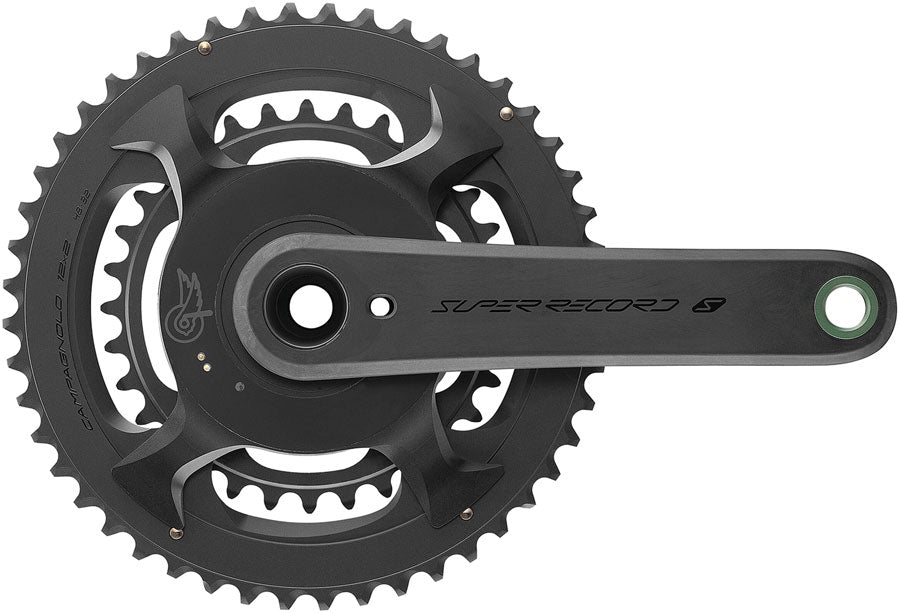 Campagnolo Super Record S Wireless Power Meter Crankset - 170mm 12-Speed 52/36t Campy 121/88 Asym BCD Ultra Torque Spindle Carbon