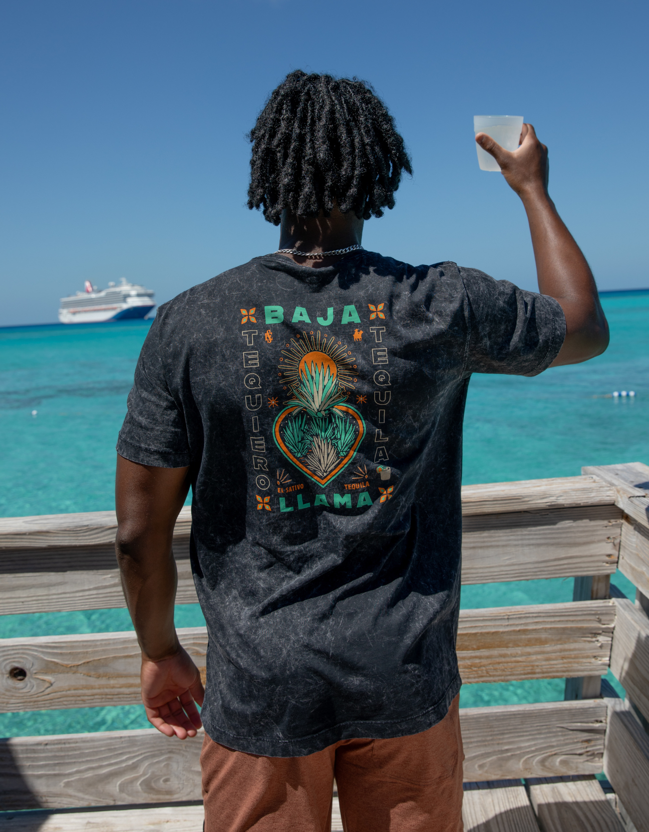 AGAVE EL SATIVO - BLACK PRIMO GRAPHIC TEE