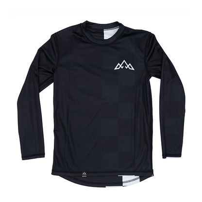 Mullet Reversible Ride Jersey (L/S) - Checkmate (Youth)