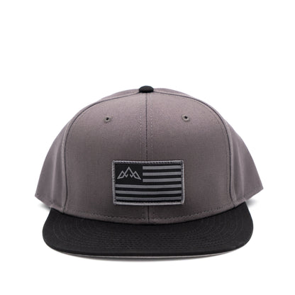 Black Flag 6 Panel Snapback Hat