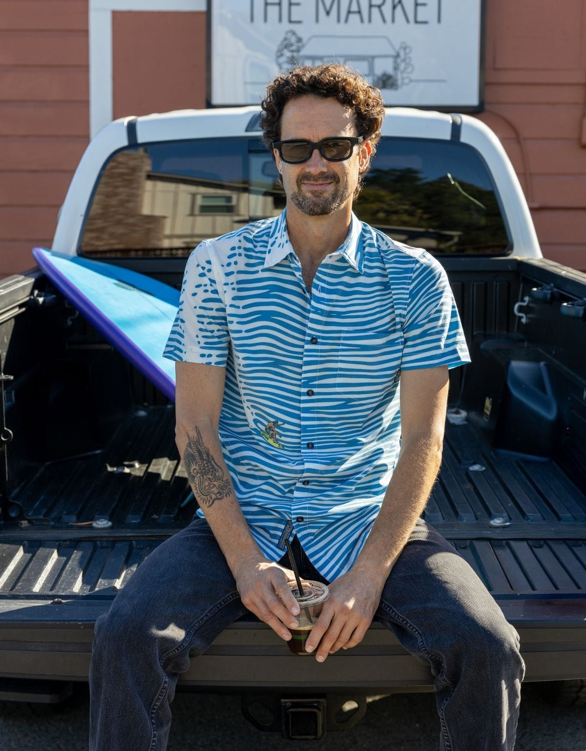 100 FOOT WAVE - VAGABOND™ BUTTON UP