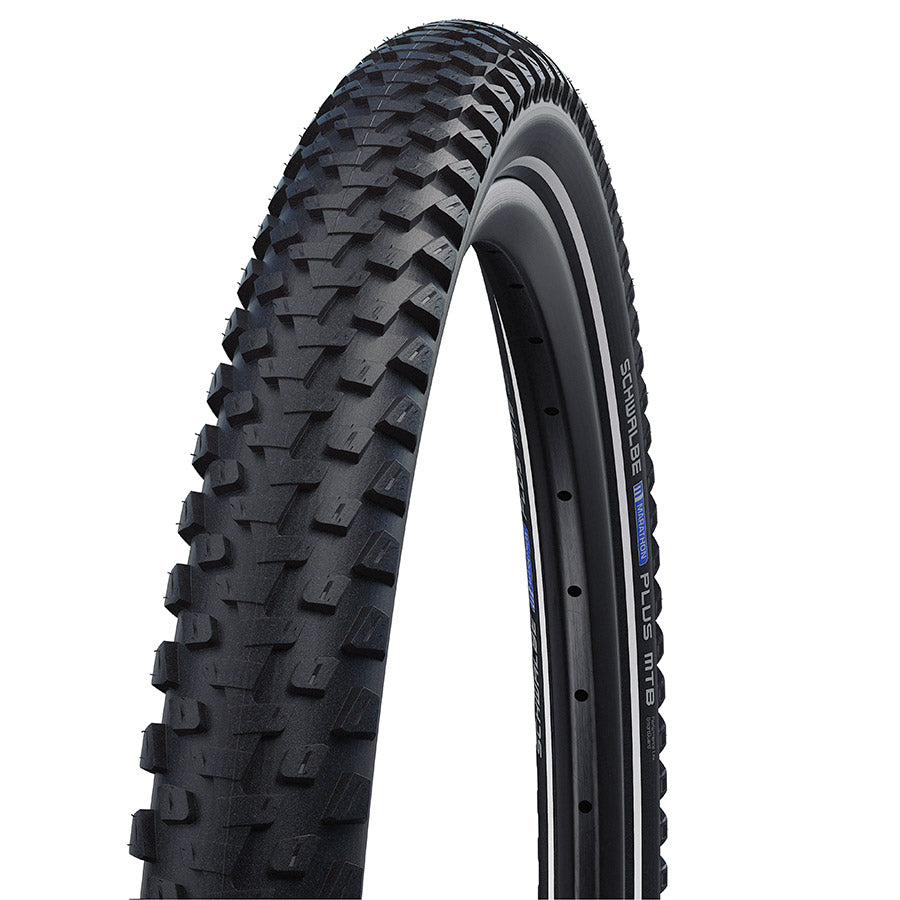Schwalbe Marathon Plus MTB Hybrid Tire 27.5"x2.35 Wire Clincher Addix SmartGuard TwinSkin Reflex 67TPI Black