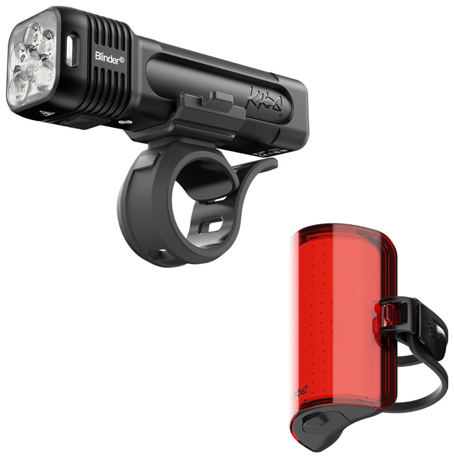 Knog Blinder 1400/Cobber Reflex Headlight/Taillight Set