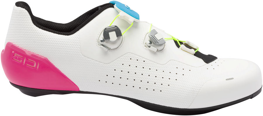 SIDI Genius X WYVE Road Shoes - White Fluo 48