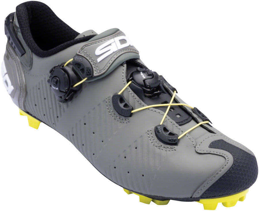 SIDI Drako 2S SRS Mountain Clipless Shoes - Military Yellow 40