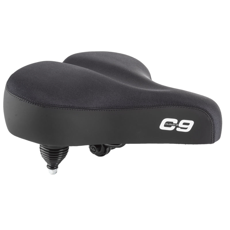 Cloud-9 Cruiser-ciser Exerciser Multi-Stage Foam Lycra Coil/Web Spring Black 12x12`