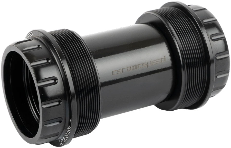 CeramicSpeed BB ALPHA Bottom Bracket - T47 86mm For 24mm/Shimano Spindle Gravel BLK