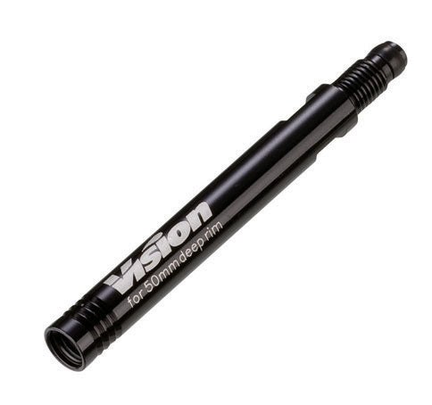 Vision Threaded Presta Extender 45mm Black Each