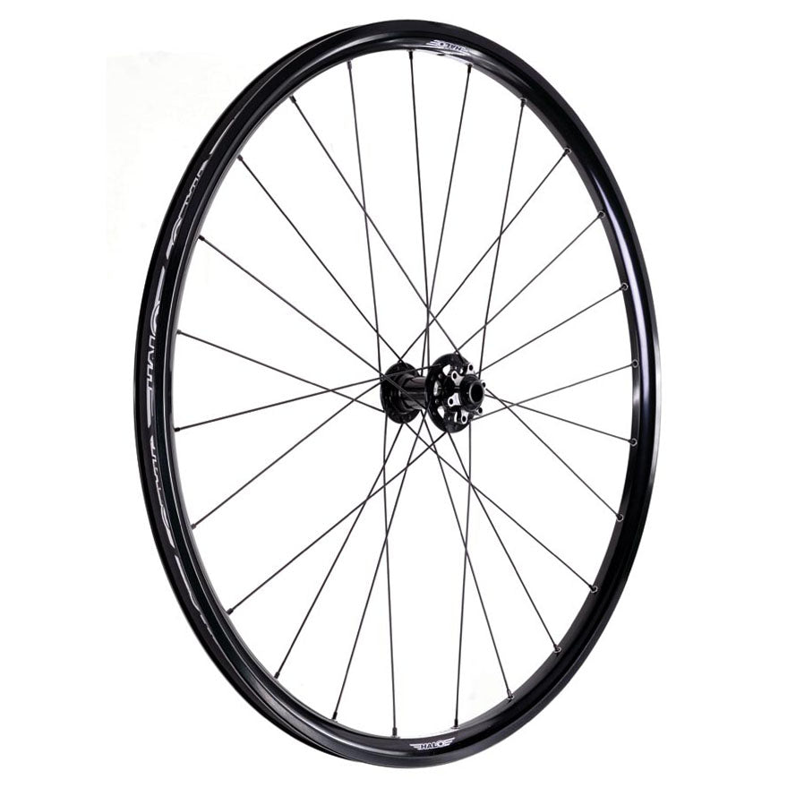 Halo White Line Disc Front 700c Wheel28h Black