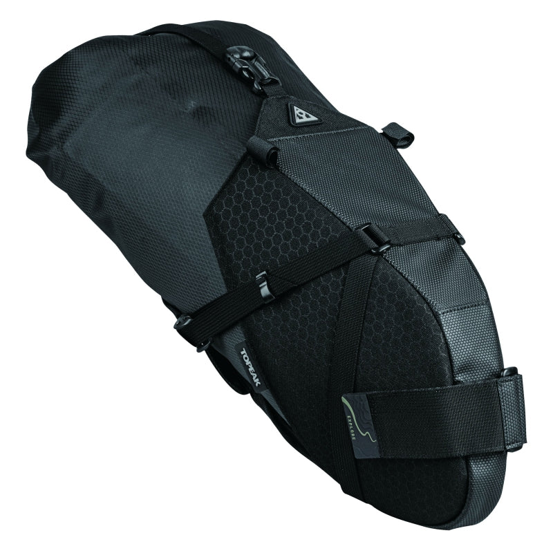 Topeak BackLoader X Velcro Straps 18.1x9.4x8.7” 610 c.i. Black
