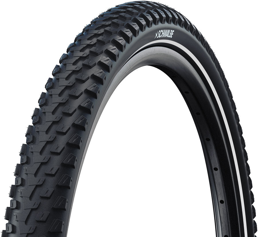 Schwalbe Marathon Plus MTB Tire - 700 x 54 / 29 x 2.10 Clincher Wire BLK/Reflex Performance SmartGuard Addix E-50