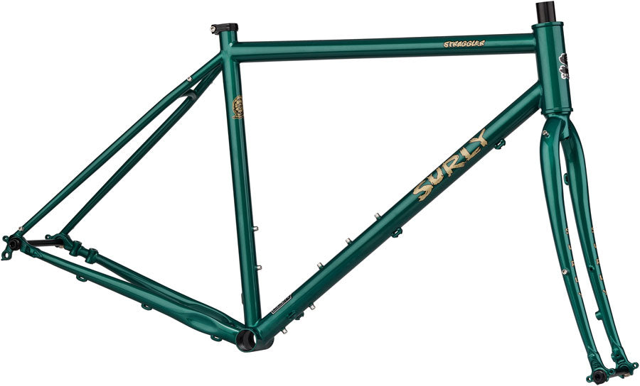 Surly Straggler Frameset - 700c Steel Subtropic Algae 58cm