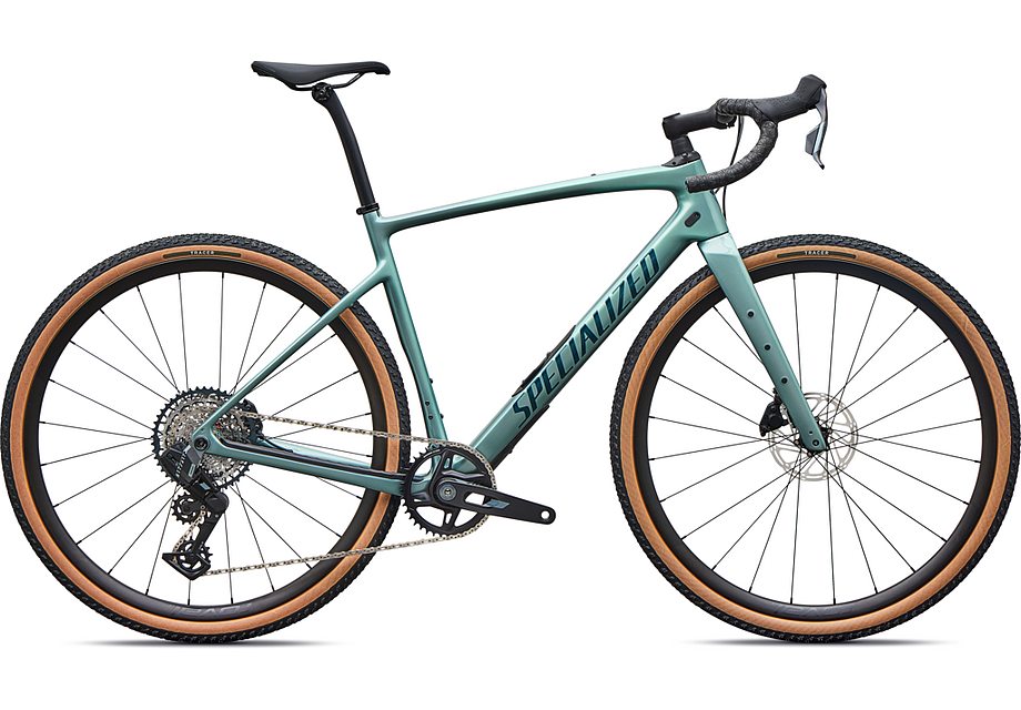 2027 Specialized Diverge Expert Axs Bike Fjord Metallic/Emerald Metallic 49