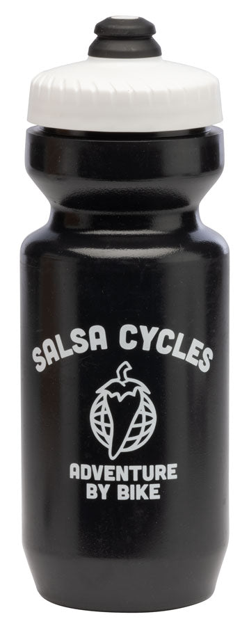 Salsa Pepper Globe Re:Volve Non-Insulated Water Bottle - Black 22oz