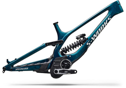 Specialized Demo 11 S-Works Frm Frame Gloss Teal Tint Carbon / Smoke / White S3