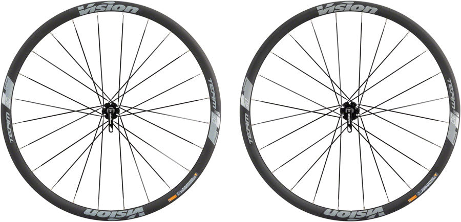 Vision Team 30 Wheelset - 700c  12 x 100mm/12 x 142mm Center-Lock HG 11 BLK Clincher