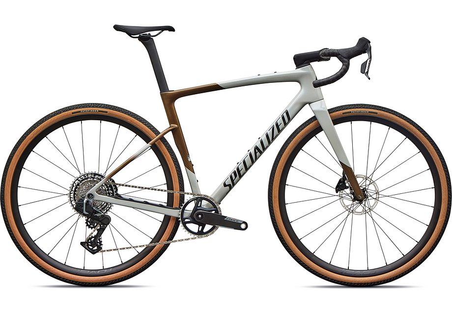 2027 Specialized Crux 5 Expert Axs Bike Burnt Gold/Dolomite Metallic/Obsidian Metallic 49