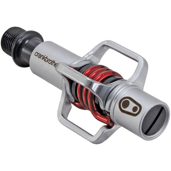Crankbrothers Egg Beater 1 Pedals - Dual Sided Clipless Wire 9/16" Red